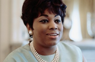 Opera Singer and Soprano Leontyne Price